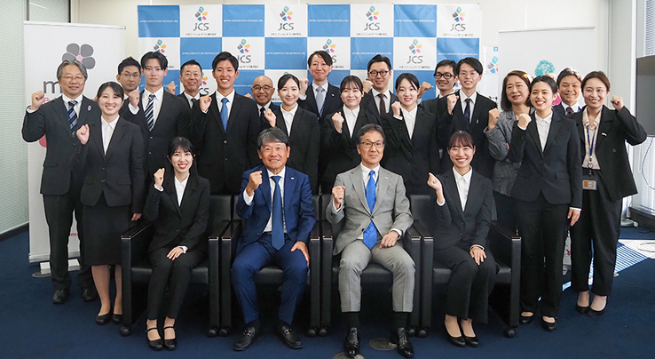 JCSへようこそ！「2025年度新入社員 内定式」を開催しました | 日本