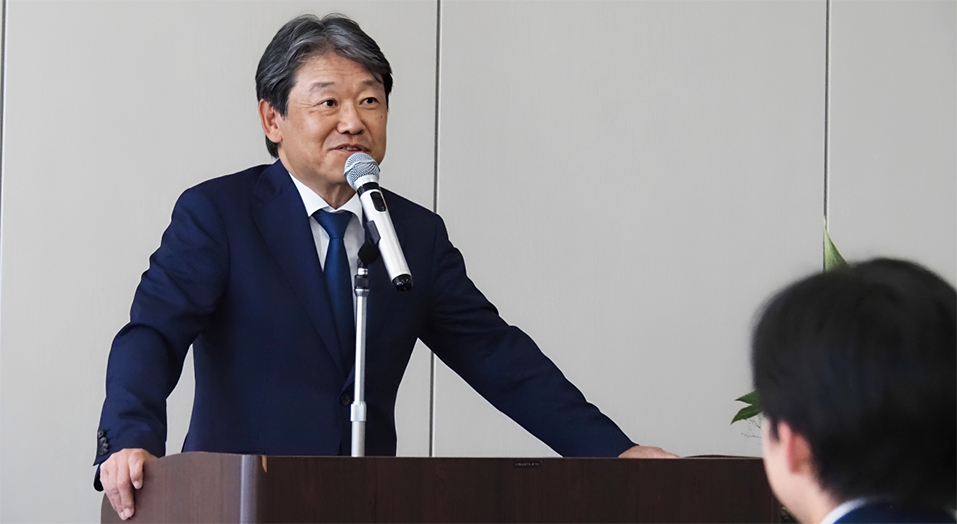 社長講話の様子